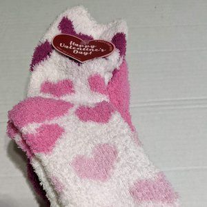Valentine's Fuzzy Lounge Sock Set